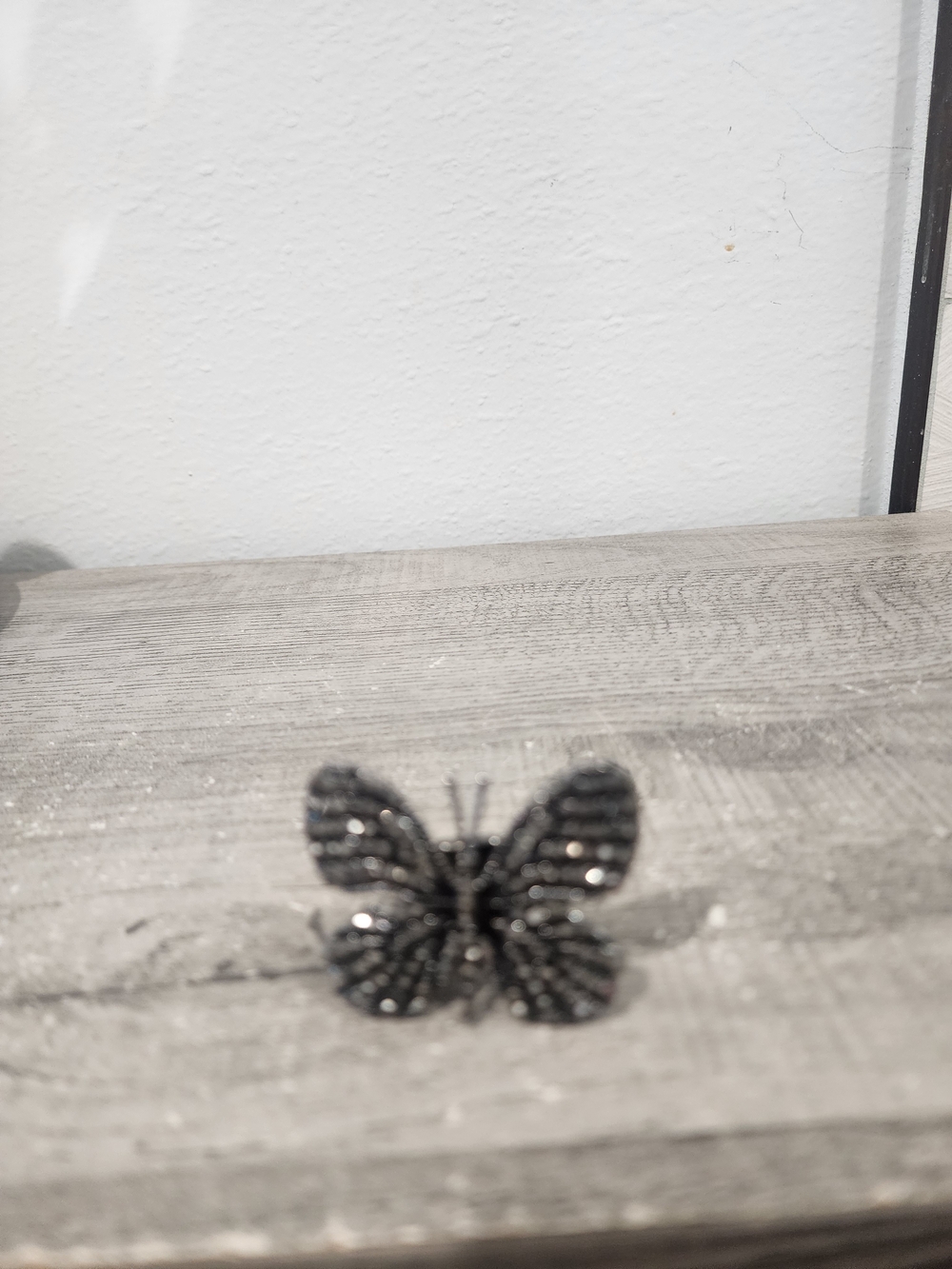 Black Butterfly Statement Ring